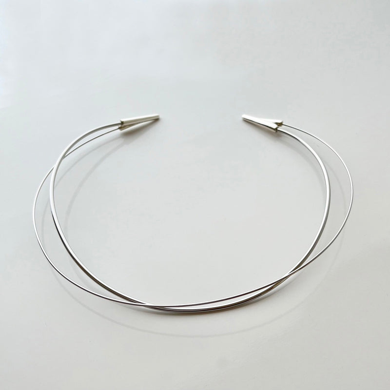 Stainless / Silver Choker - DR089