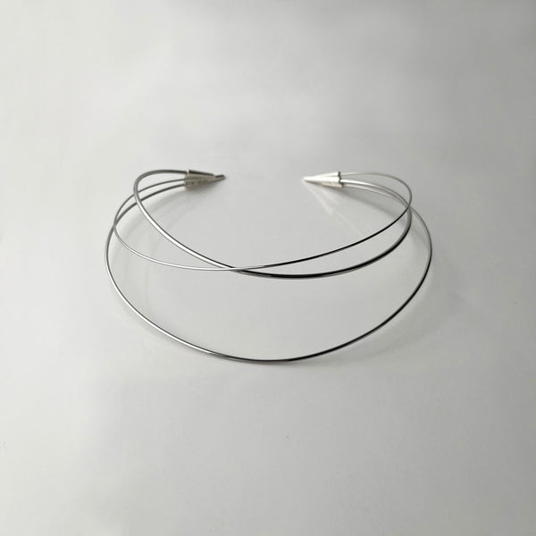 Stainless / Silver Choker - DR090