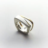 Silver / K10YG ring - AR021