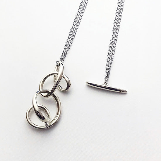 Silver Necklace - DR041