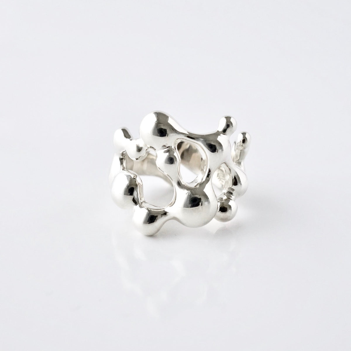 20ＡW新作！【BIKO】Galina Ring - Large★アートのような存在感 TIME GOES ON 'large' Ring – JUNKO Y. KOBAYASHI